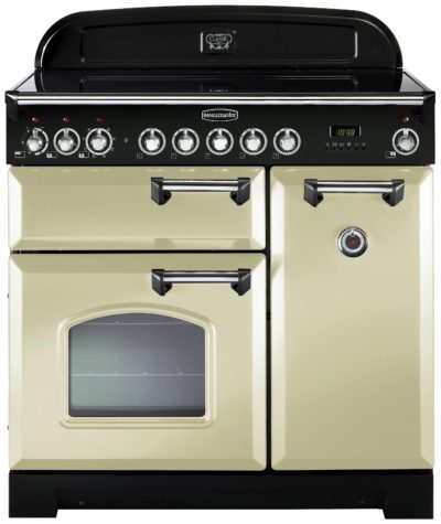 Rangemaster Classic 90cm Ceramic Range Cooker - Cream.